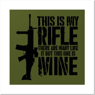 THIS IS MY RIFLE - FN SCAR Posters and Art